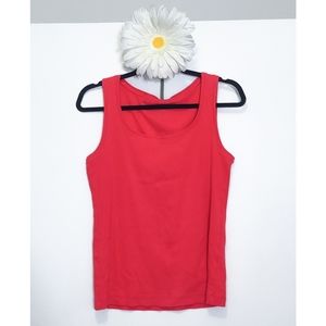 Chico's Hot Pink Ribbed Tank